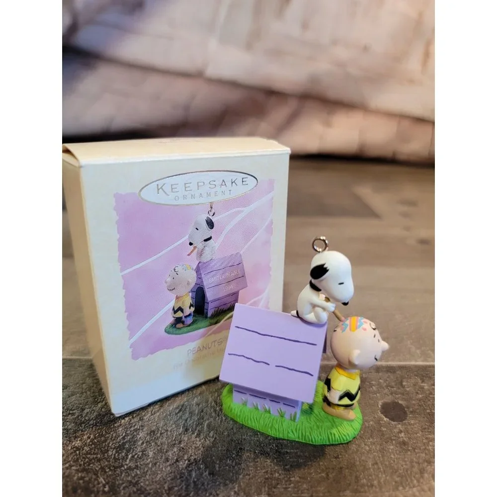 Hallmark Peanuts 1994‎ Easter Beagle snoopy Charlie